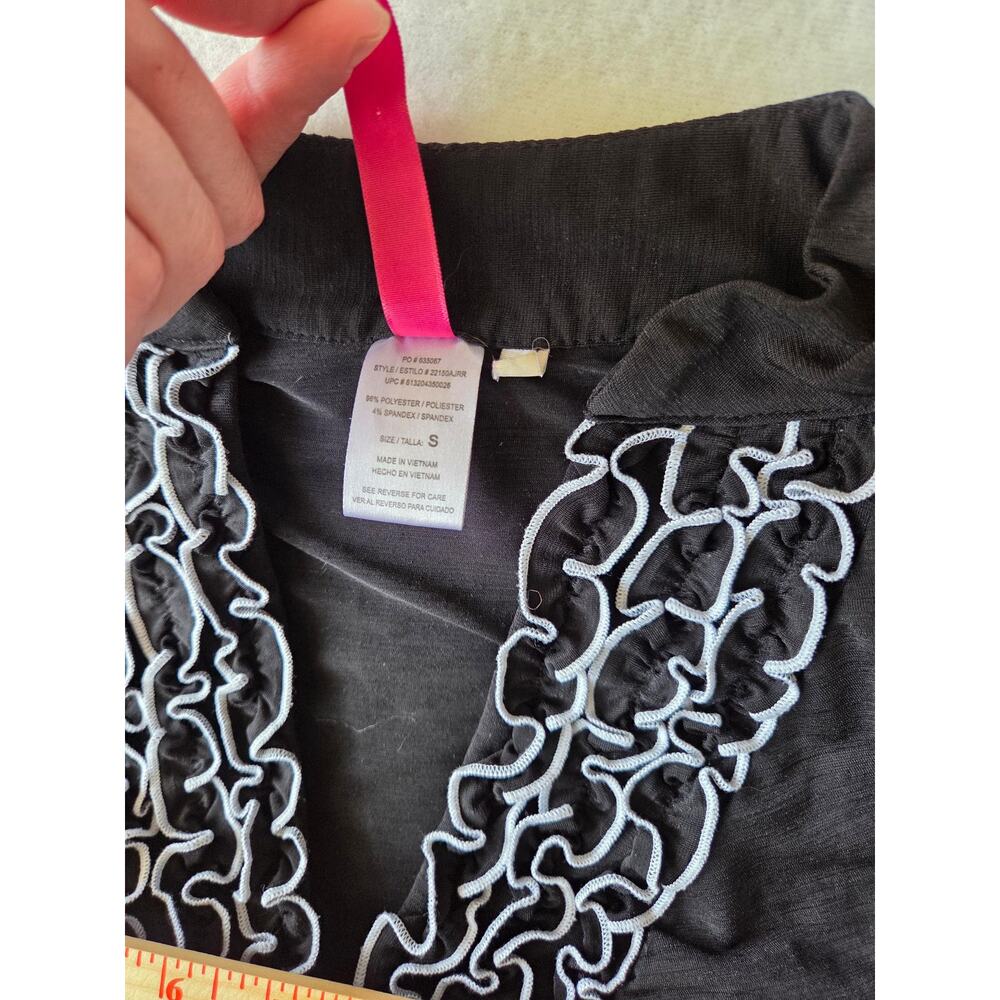 HeartSoul Y2K Ruffle Top - Picture 2 of 3